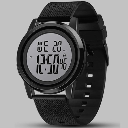 Men's Digital Sports Watch – Stylish, Durable, and Waterproof