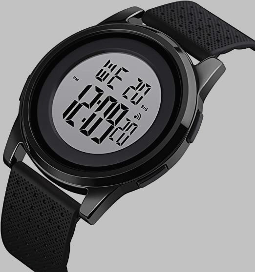 Men's Digital Sports Watch – Stylish, Durable, and Waterproof